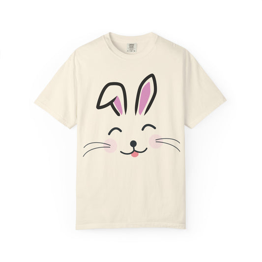 Bunny Face T-Shirt — Cute Easter Rabbit Graphic Tee