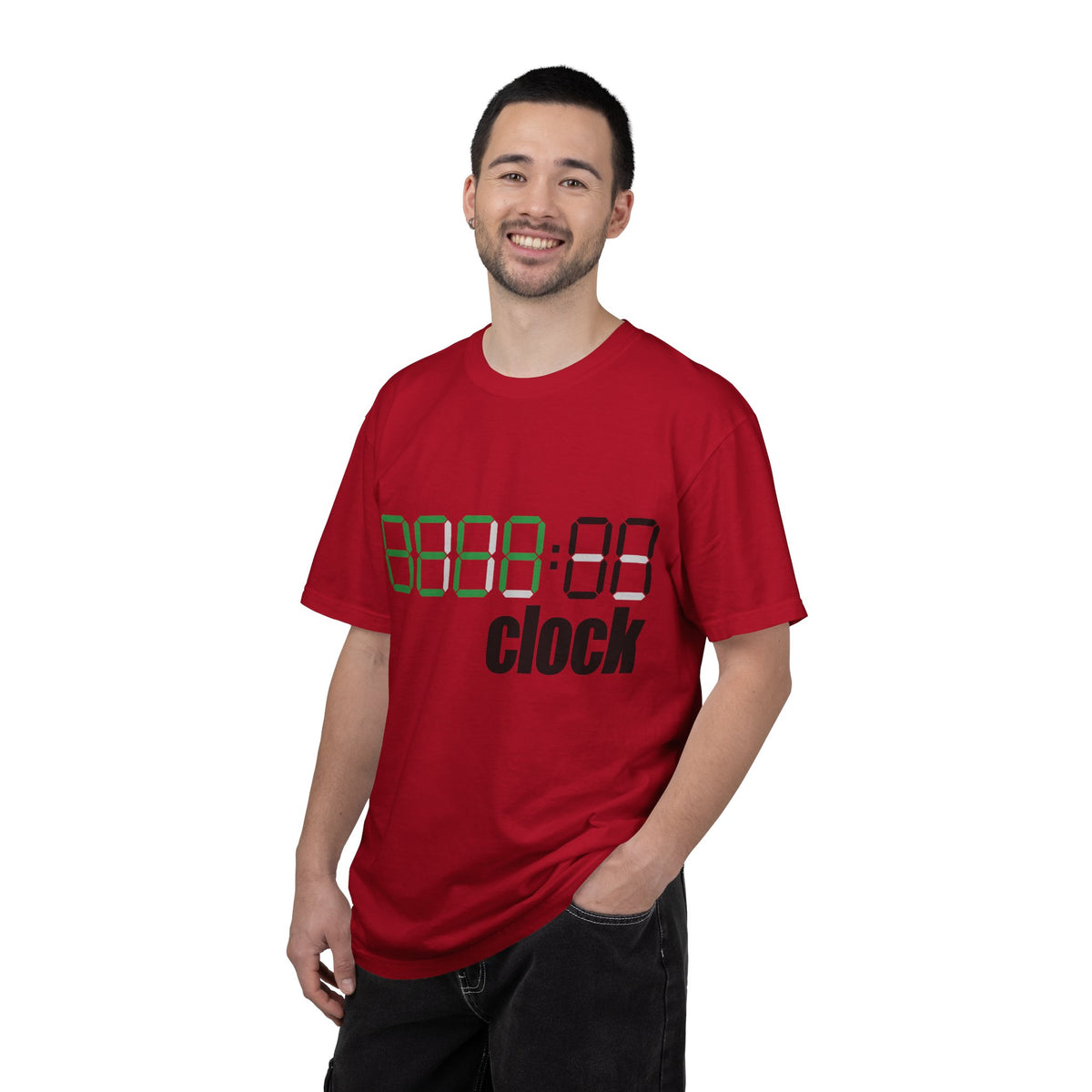 Digital "Beer O'Clock" T-Shirt — Funny Beer Clock Graphic Tee
