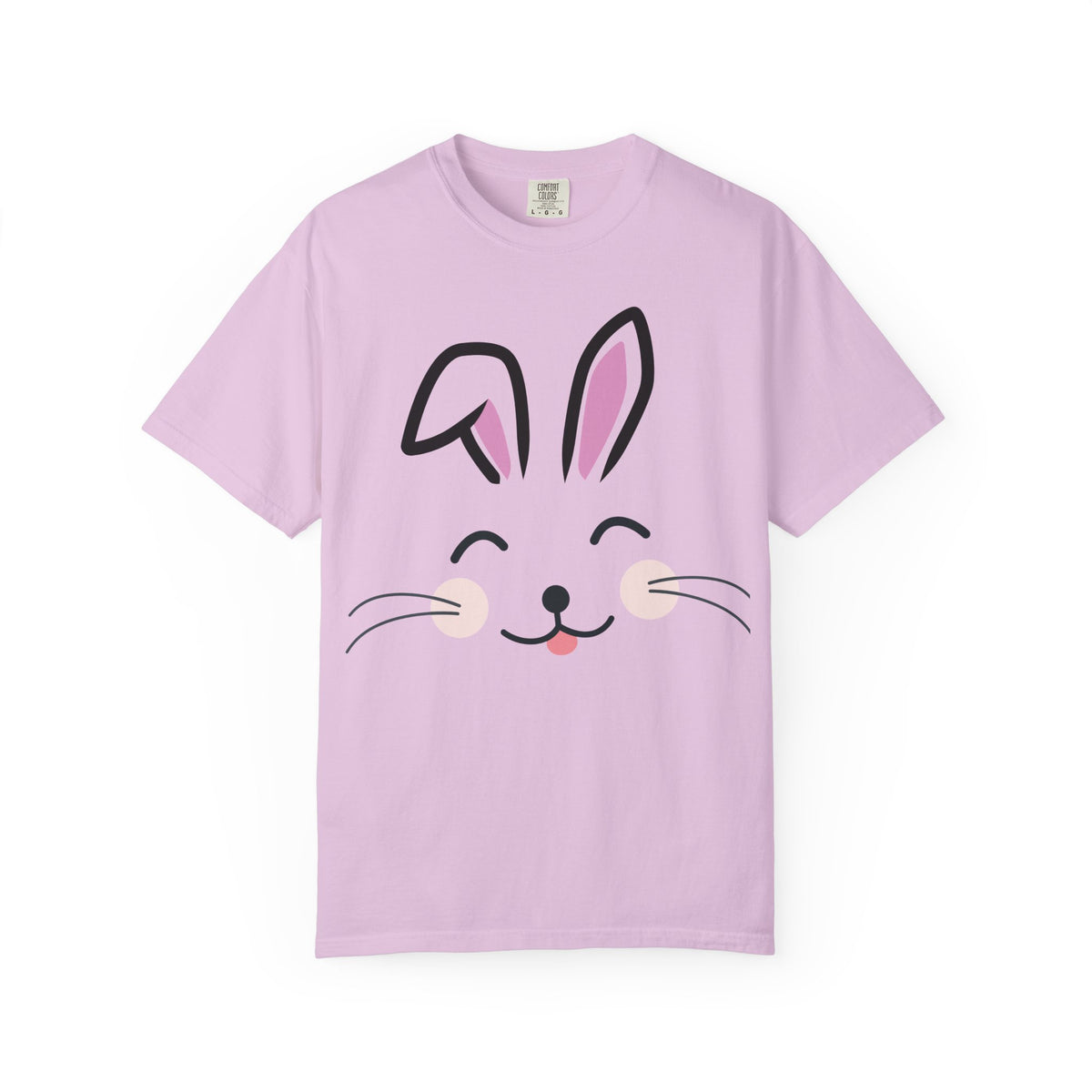 Bunny Face T-Shirt — Cute Easter Rabbit Graphic Tee