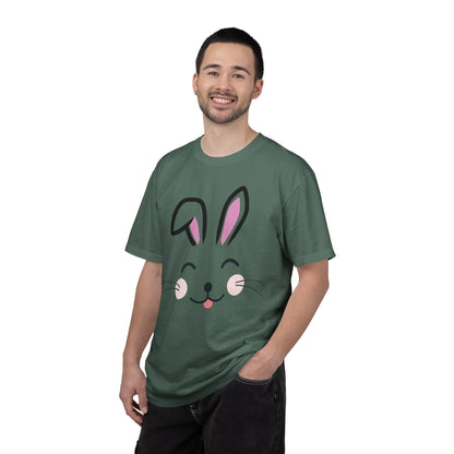 Bunny Face T-Shirt — Cute Easter Rabbit Graphic Tee