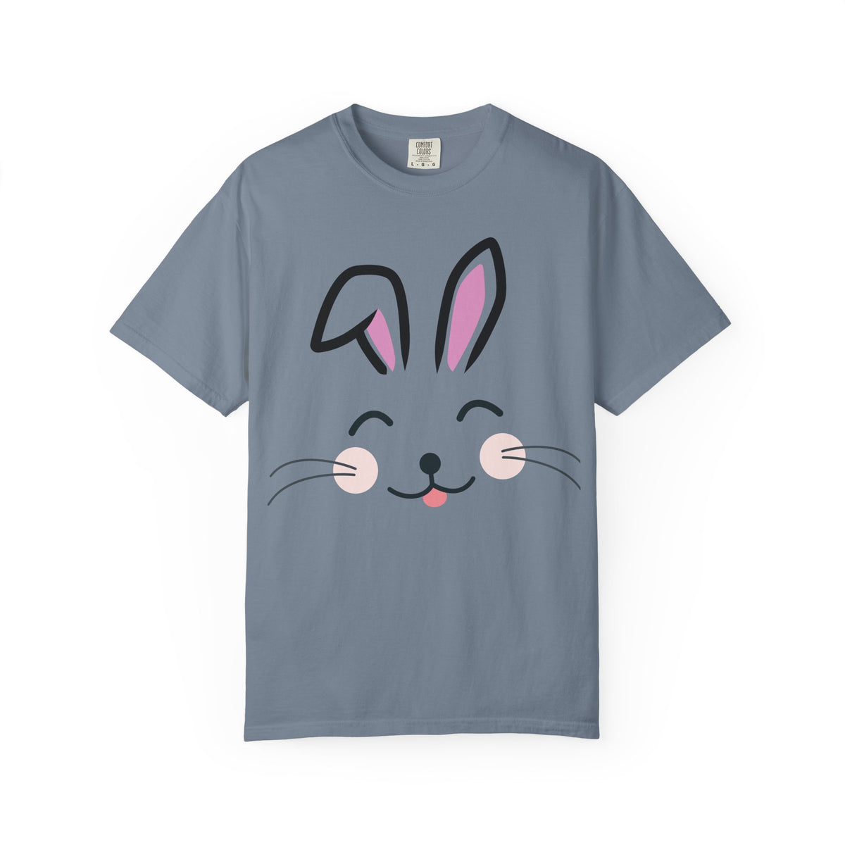 Bunny Face T-Shirt — Cute Easter Rabbit Graphic Tee