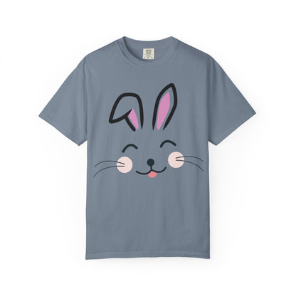 Bunny Face T-Shirt — Cute Easter Rabbit Graphic Tee