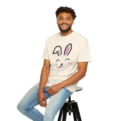 Bunny Face T-Shirt — Cute Easter Rabbit Graphic Tee