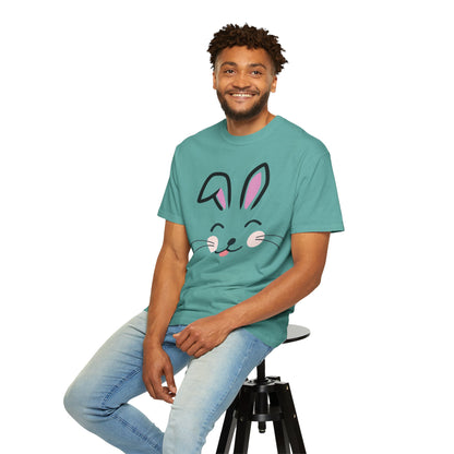 Bunny Face T-Shirt — Cute Easter Rabbit Graphic Tee