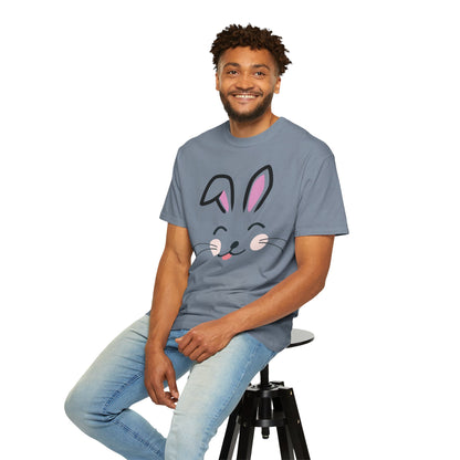 Bunny Face T-Shirt — Cute Easter Rabbit Graphic Tee
