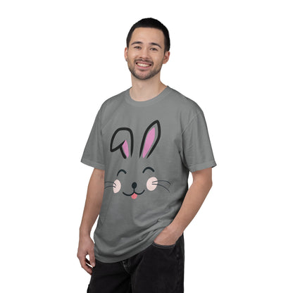 Bunny Face T-Shirt — Cute Easter Rabbit Graphic Tee