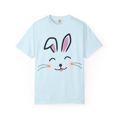 Bunny Face T-Shirt — Cute Easter Rabbit Graphic Tee