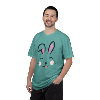 Bunny Face T-Shirt — Cute Easter Rabbit Graphic Tee