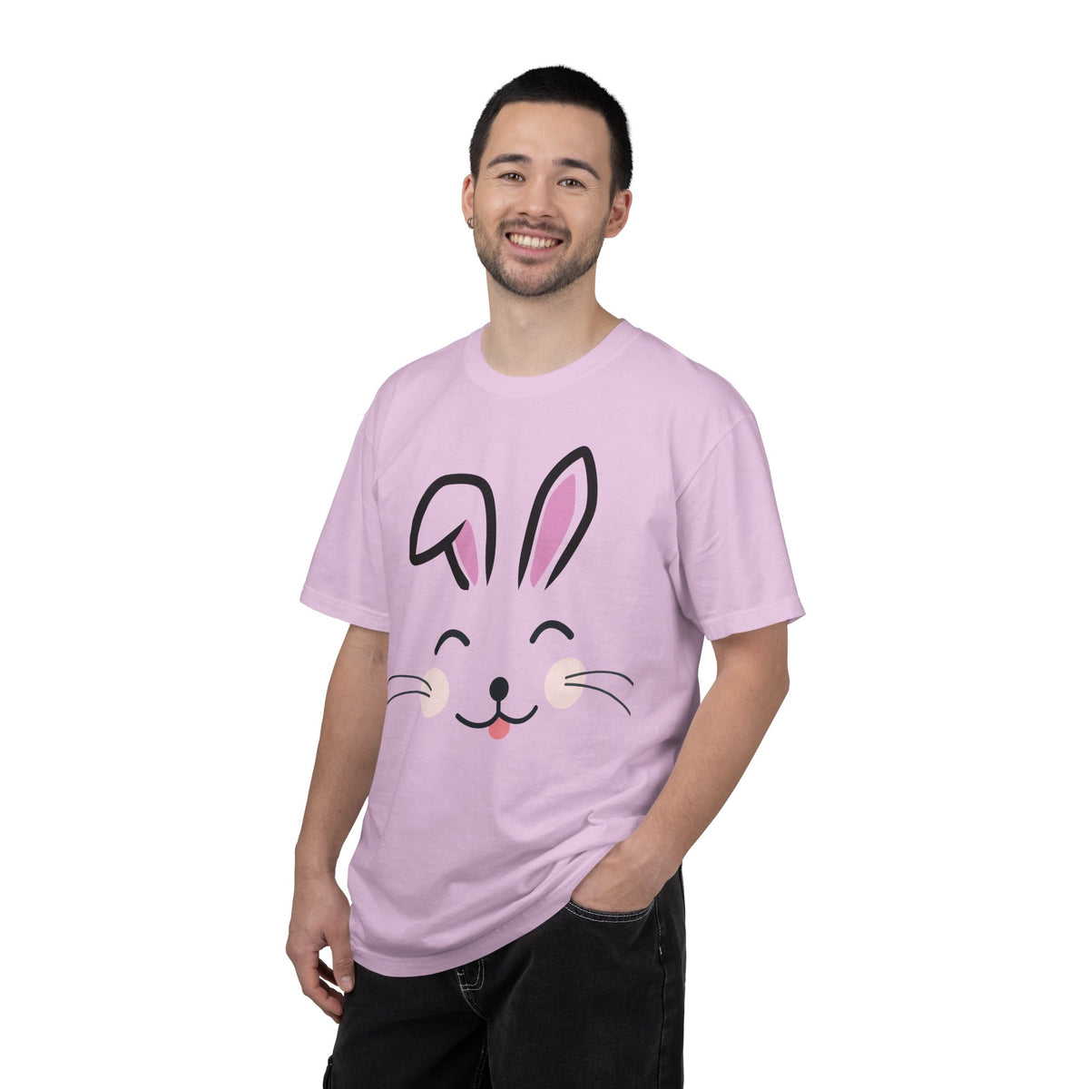 Bunny Face T-Shirt — Cute Easter Rabbit Graphic Tee