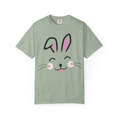 Bunny Face T-Shirt — Cute Easter Rabbit Graphic Tee