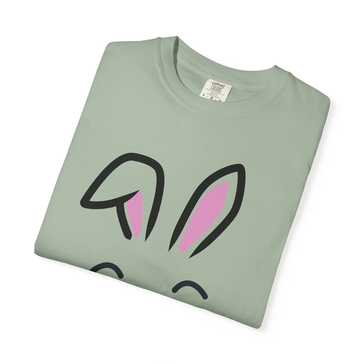 Bunny Face T-Shirt — Cute Easter Rabbit Graphic Tee