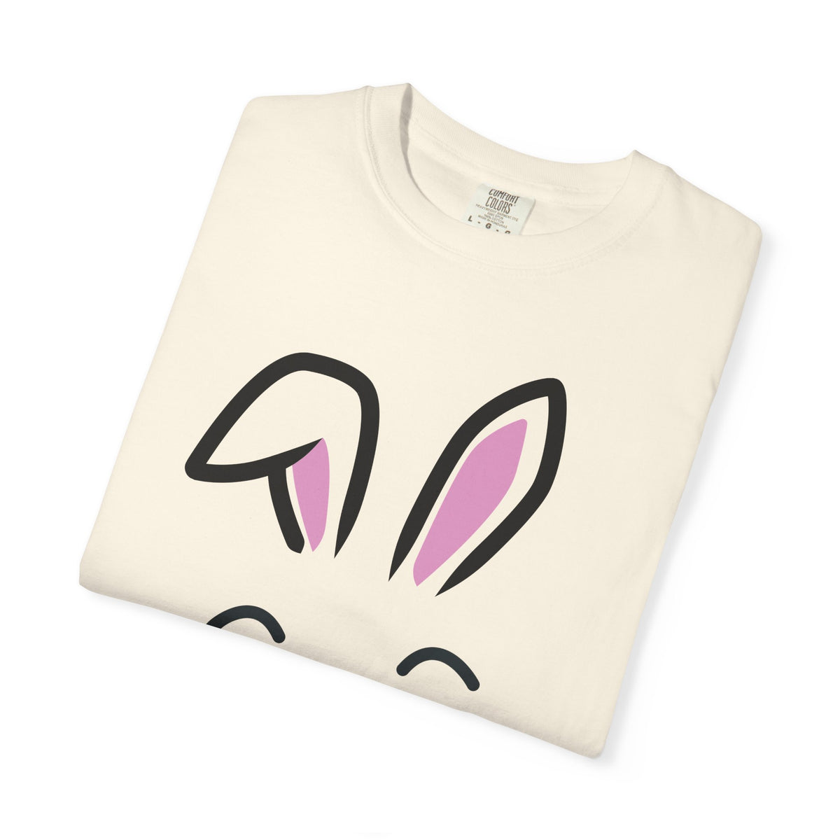 Bunny Face T-Shirt — Cute Easter Rabbit Graphic Tee