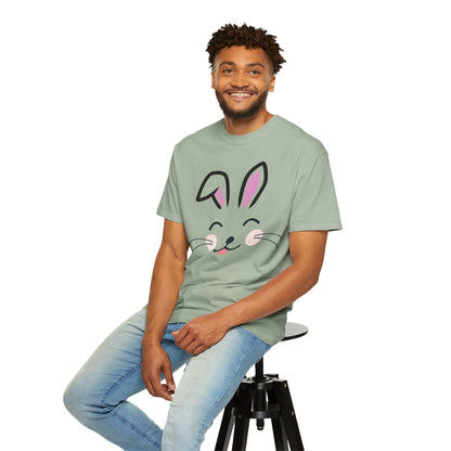 Bunny Face T-Shirt — Cute Easter Rabbit Graphic Tee
