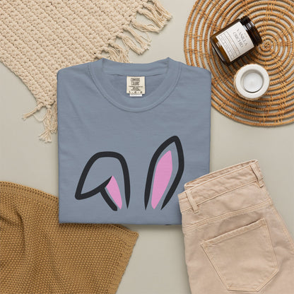 Bunny Face T-Shirt — Cute Easter Rabbit Graphic Tee