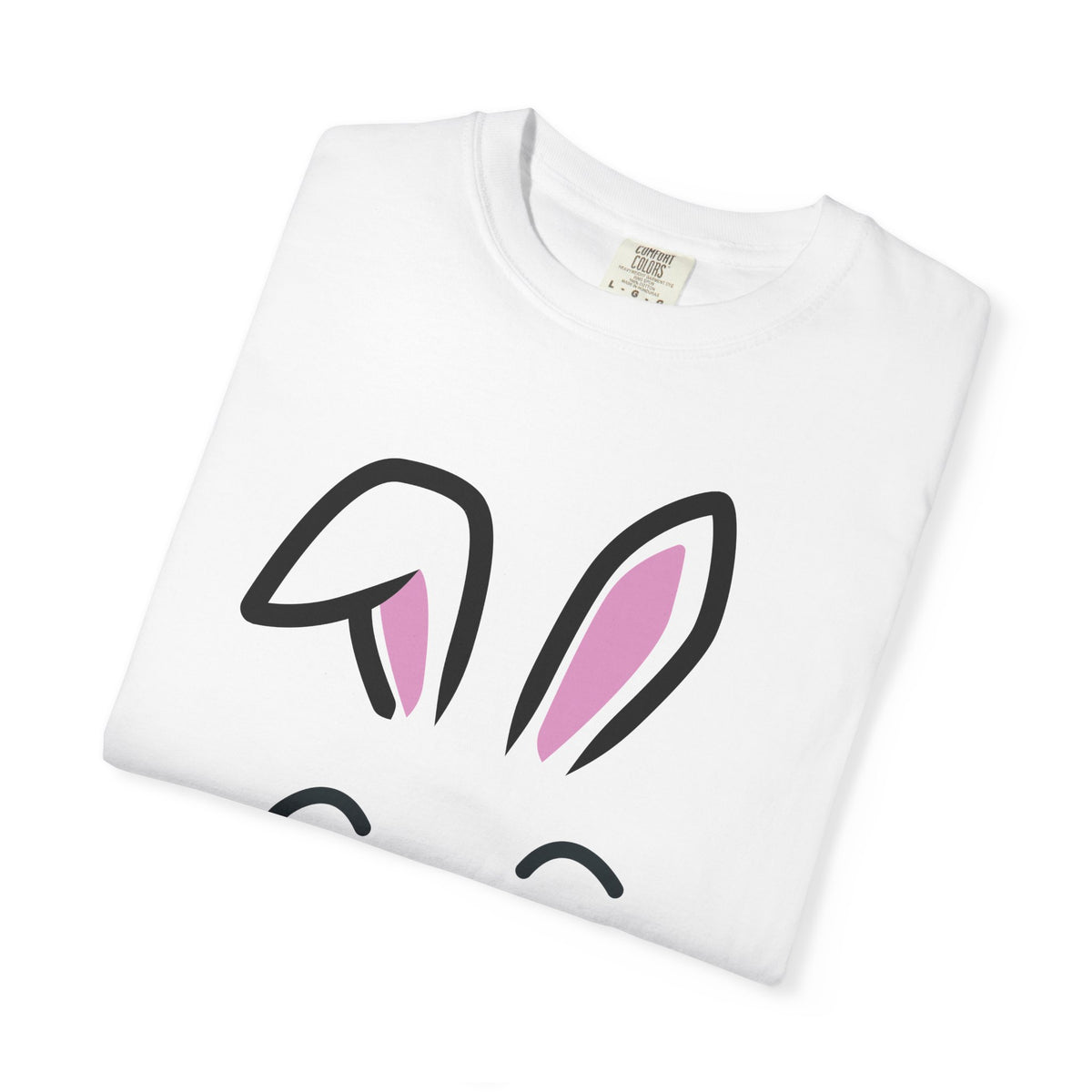 Bunny Face T-Shirt — Cute Easter Rabbit Graphic Tee