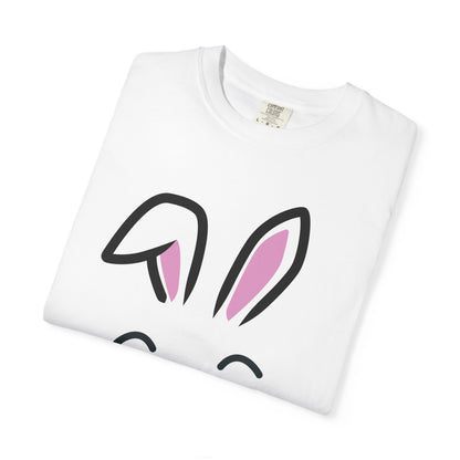 Bunny Face T-Shirt — Cute Easter Rabbit Graphic Tee