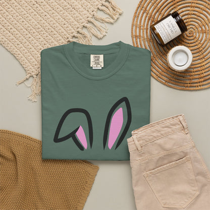 Bunny Face T-Shirt — Cute Easter Rabbit Graphic Tee