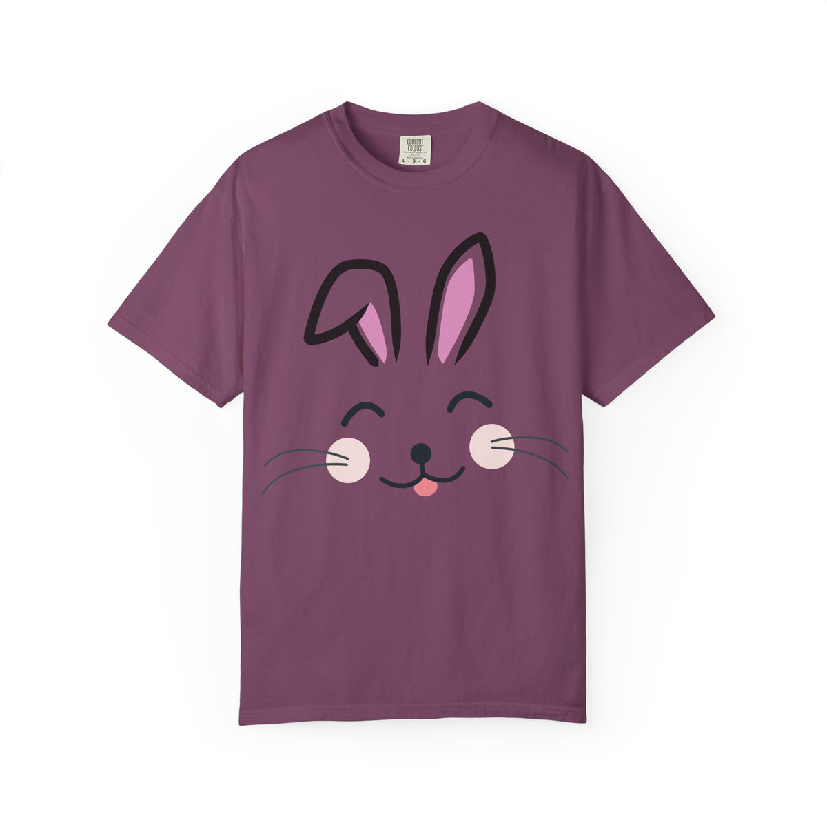 Bunny Face T-Shirt — Cute Easter Rabbit Graphic Tee