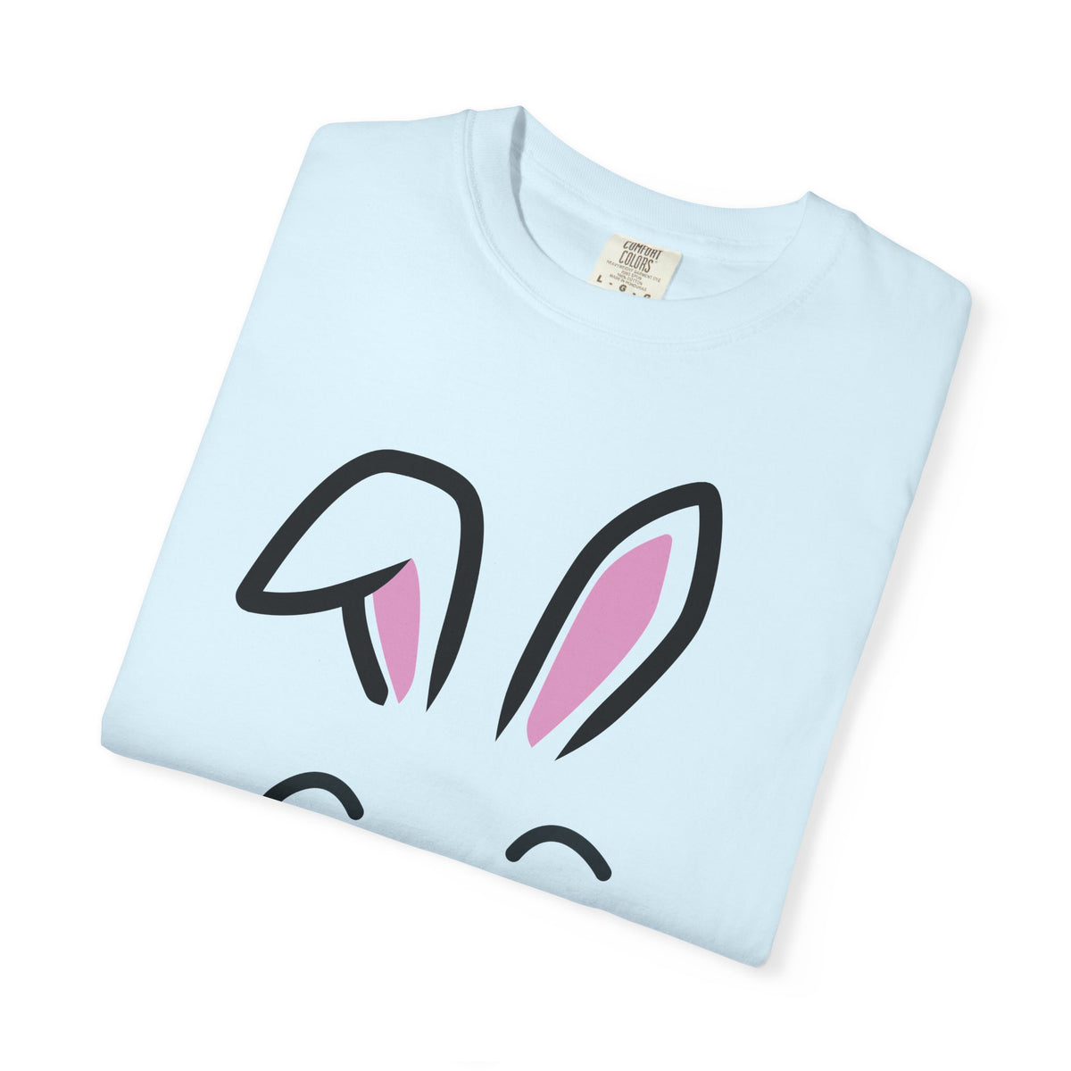Bunny Face T-Shirt — Cute Easter Rabbit Graphic Tee