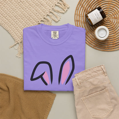 Bunny Face T-Shirt — Cute Easter Rabbit Graphic Tee