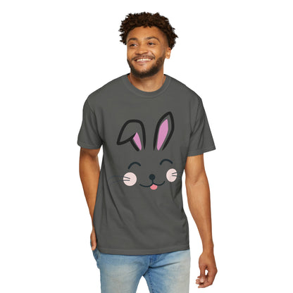 Bunny Face T-Shirt — Cute Easter Rabbit Graphic Tee
