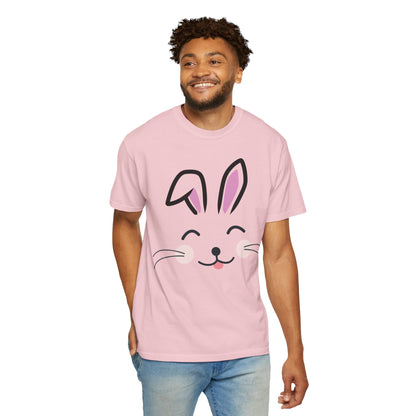 Bunny Face T-Shirt — Cute Easter Rabbit Graphic Tee