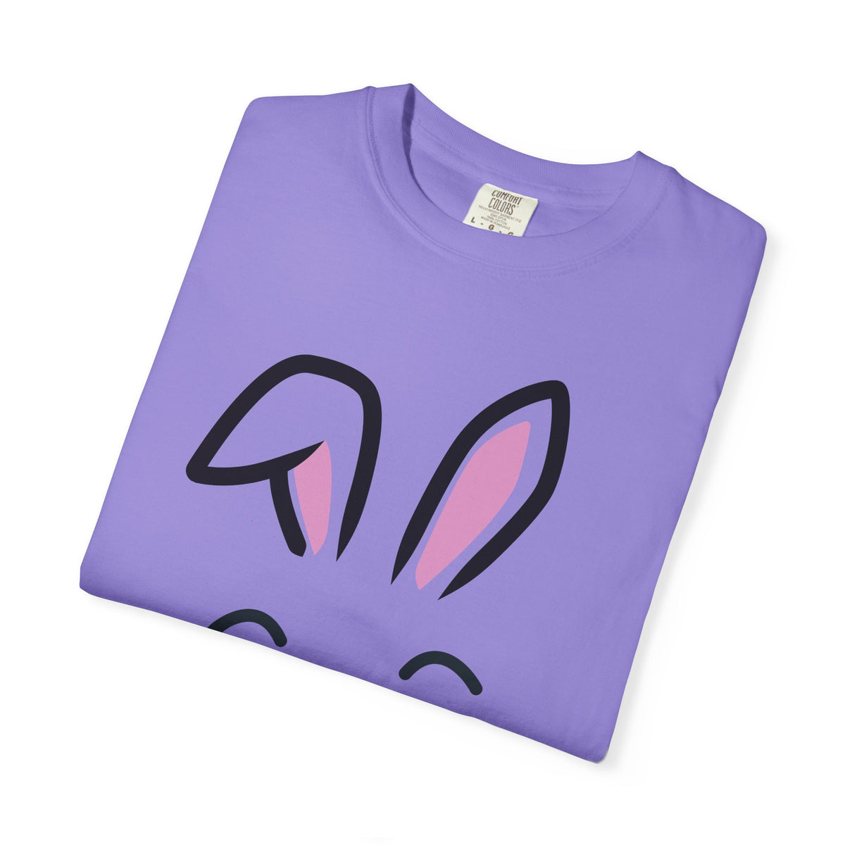 Bunny Face T-Shirt — Cute Easter Rabbit Graphic Tee