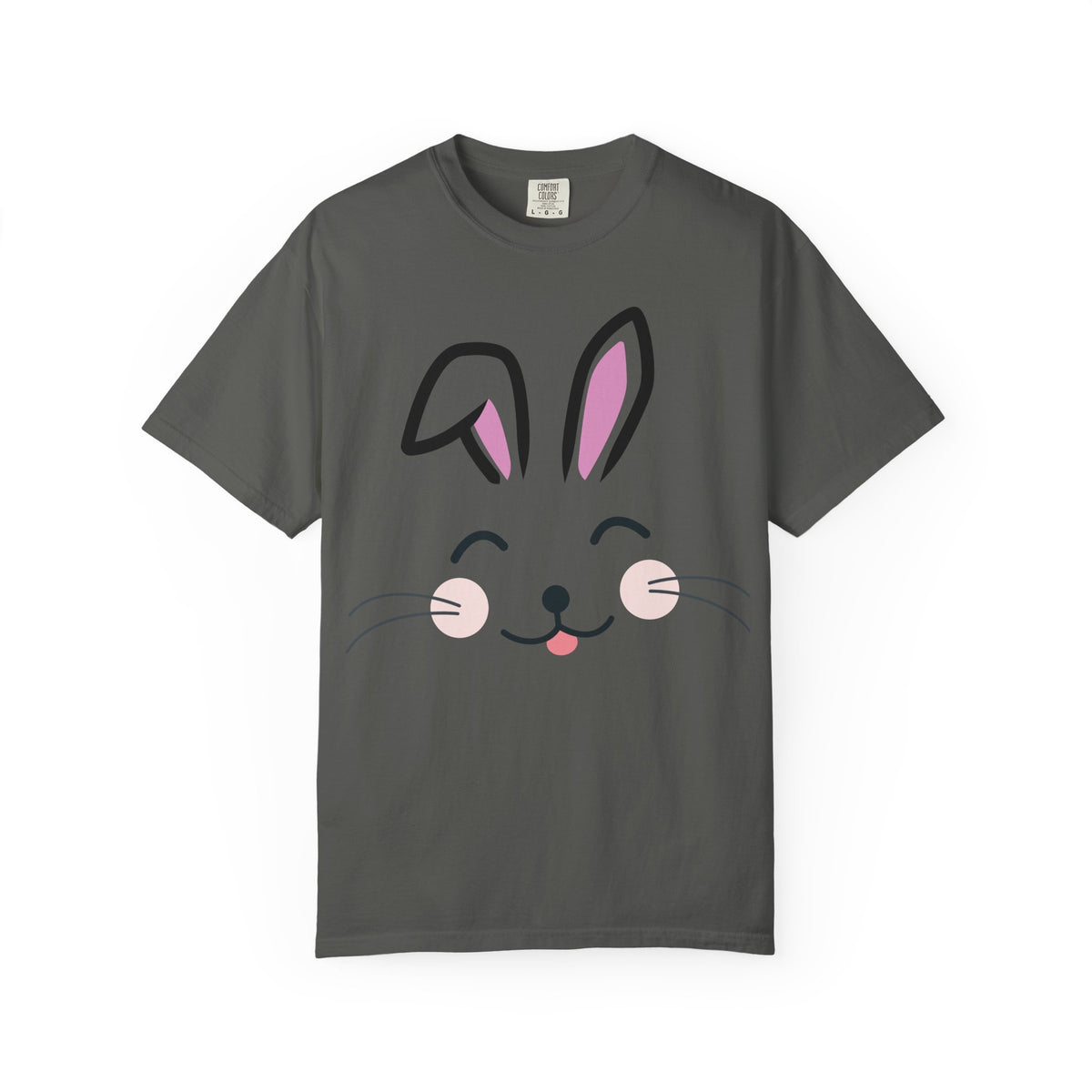 Bunny Face T-Shirt — Cute Easter Rabbit Graphic Tee