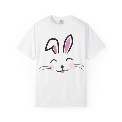Bunny Face T-Shirt — Cute Easter Rabbit Graphic Tee
