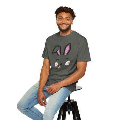 Bunny Face T-Shirt — Cute Easter Rabbit Graphic Tee