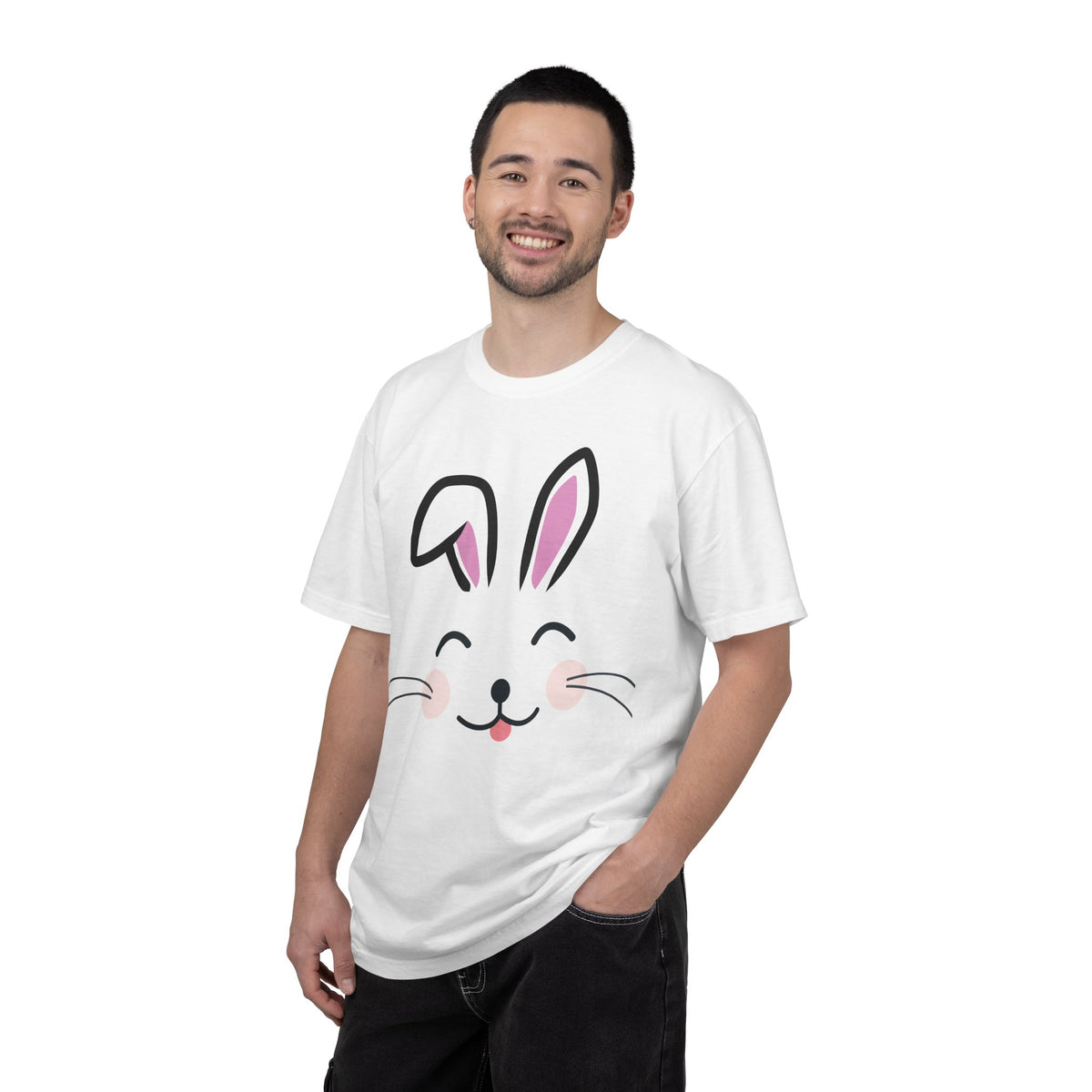 Bunny Face T-Shirt — Cute Easter Rabbit Graphic Tee