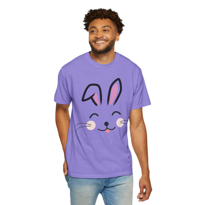 Bunny Face T-Shirt — Cute Easter Rabbit Graphic Tee