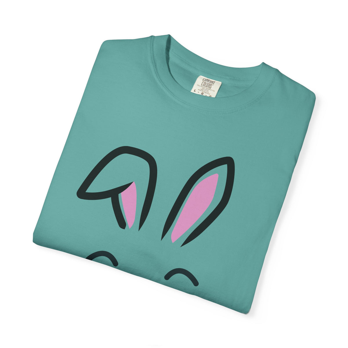 Bunny Face T-Shirt — Cute Easter Rabbit Graphic Tee
