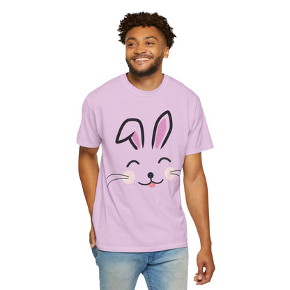 Bunny Face T-Shirt — Cute Easter Rabbit Graphic Tee